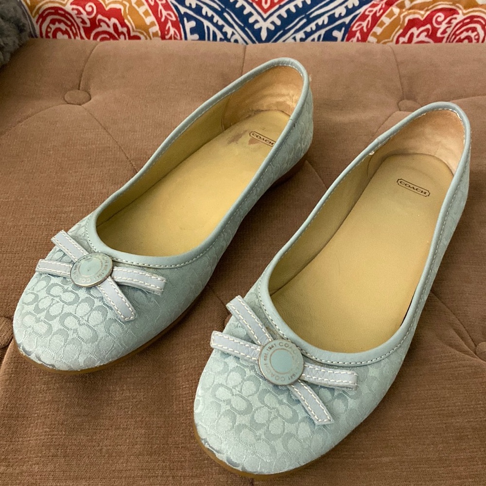 Coach flat shoes